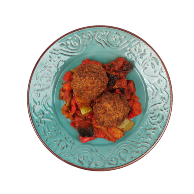 Chiftelute cu carne de vita cu ghiveci de legume 350g