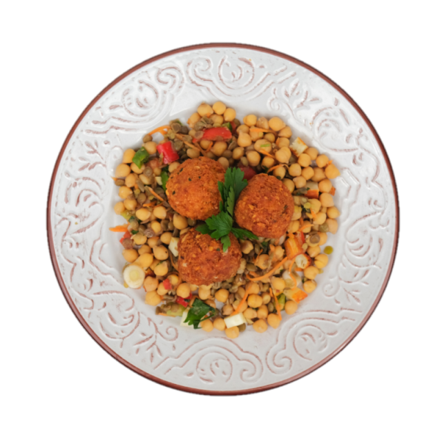 Falafel cu salata tabuleh  250g/350g/500g