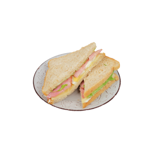 Sandwich cu bacon, ou si cascaval 200g