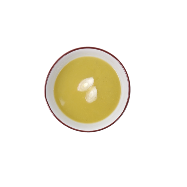 Supa crema de praz cu usturoi copt si naut 350ml