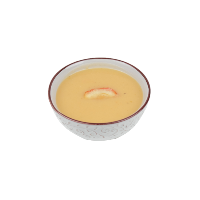 Supa crema de telina, mar copt, sfecla rosie si smantana vegetala 350ml