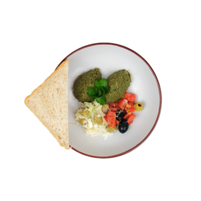 Pate de linte cu legume proaspete si crackers 200g/300g/400g