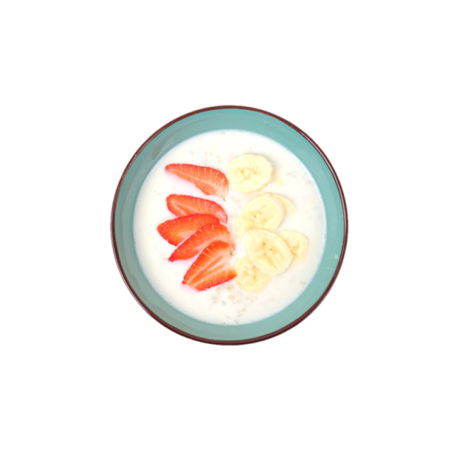Terci de ovaz cu banane si capsuni 200g/300g/400g