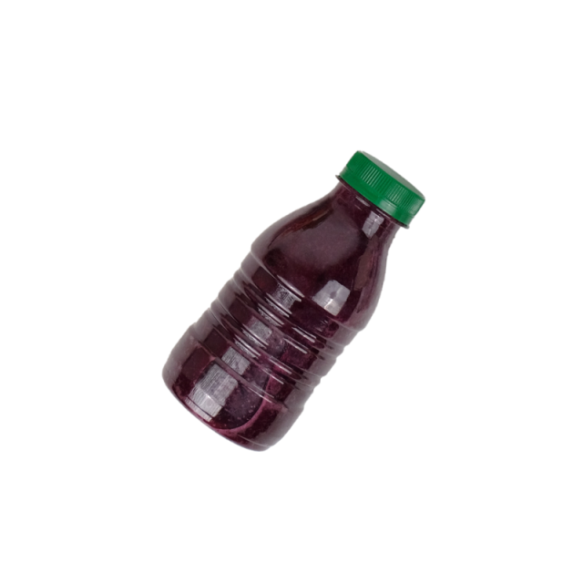 Suc presat cu coacaze, para, spirulina si miere de albine 330ml