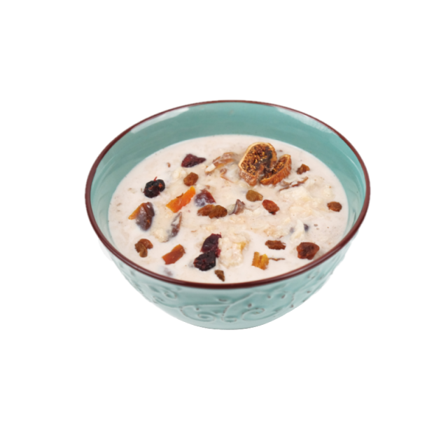 Orez cu lapte, roscova, scortisoara si fructe uscate 200g/300g/400g