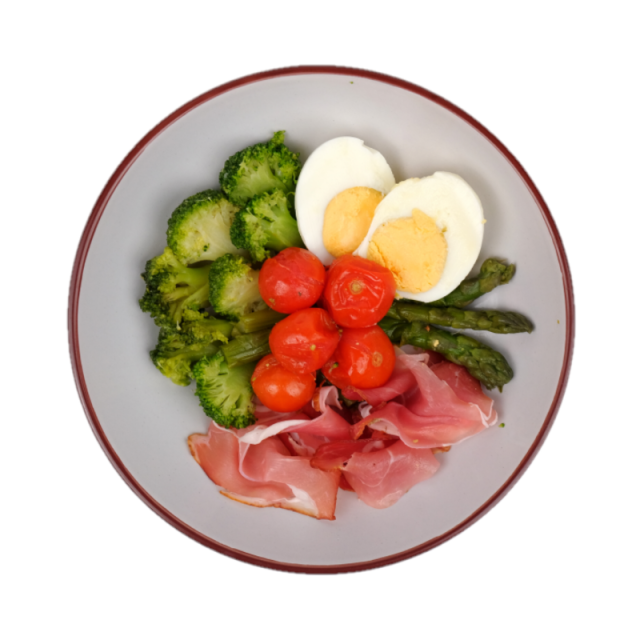 Ou cu muschi file și legume, sos Hollandaise400g