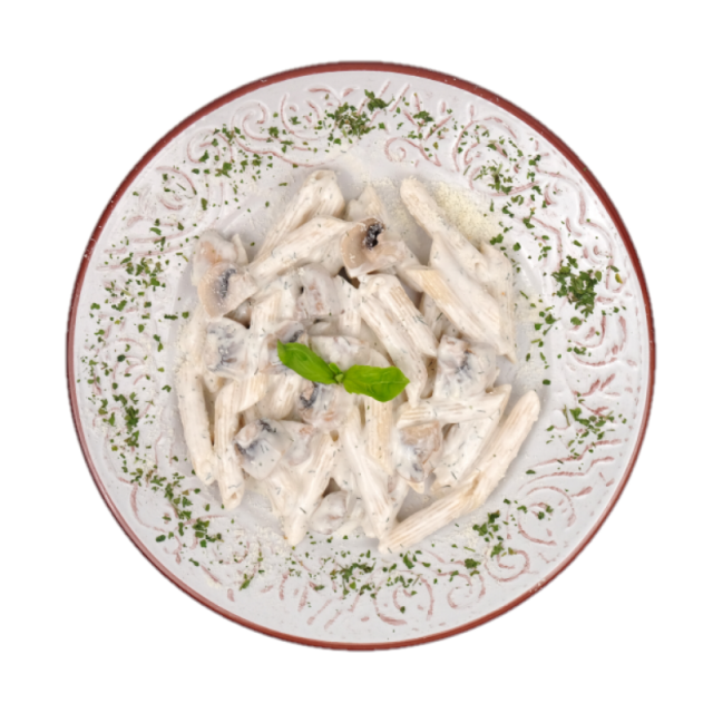Penne integrale cu ciuperci de padure 250g/350g/500g