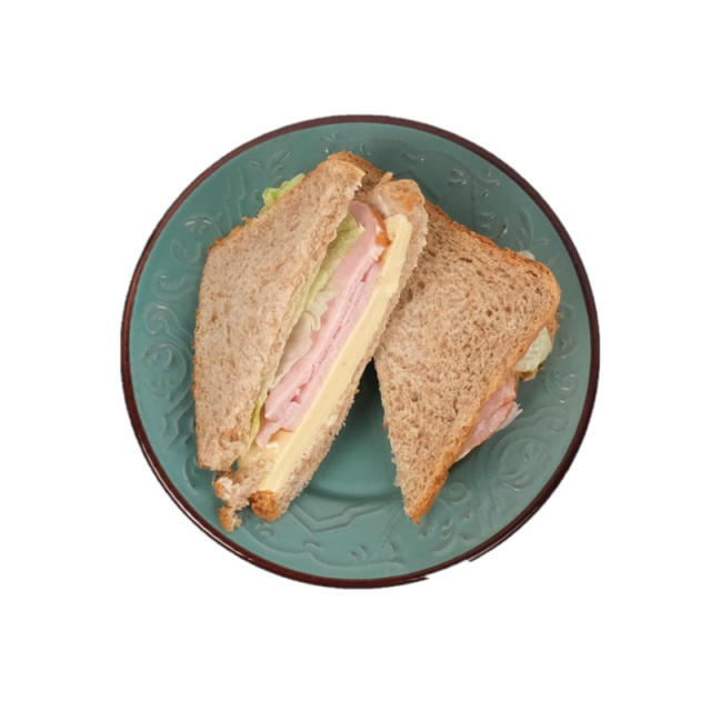 Sandwich cu muschi file si cascaval 200g