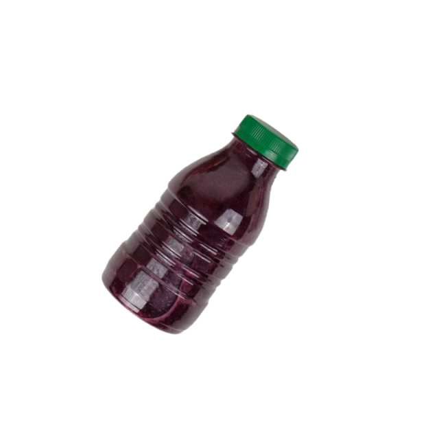 Smoothie proteic cu cocos, coacaze, banana si turmeric 330ml