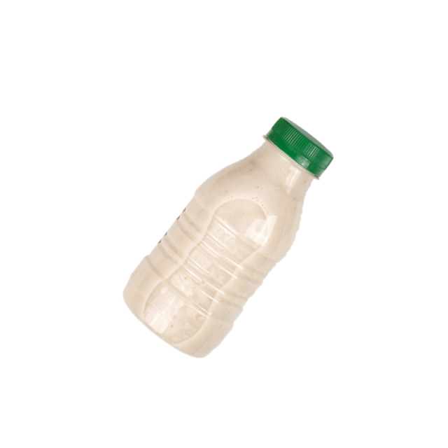 Smoothie cu ovaz, unt de arahide, curmale si lapte de migdale 330ml